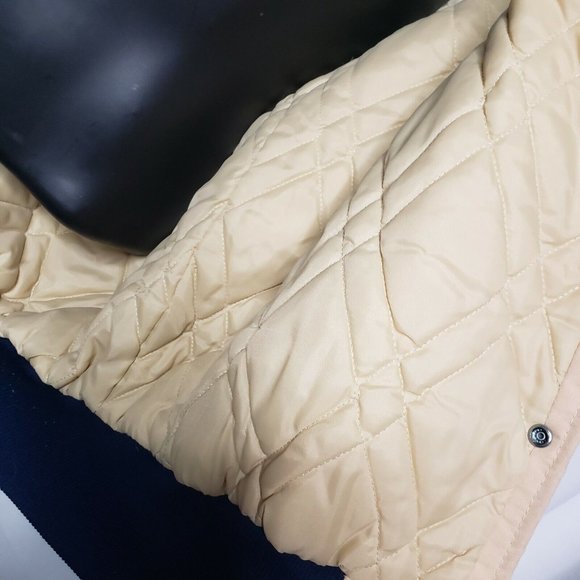 Birdie Jacket By Richard Leslie Quilted Bomber Jacket Washington State Cow Beef - Picture 6 of 10